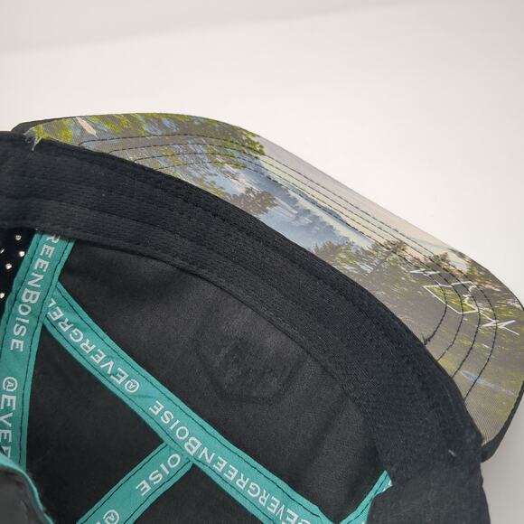 The Heartbeat Brand Snapback Trucker Hat Black One Size Adjustable 6 Panel - Picture 8 of 9